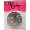 Image 1 : 1 Oz. .999 Fine Silver 2020 Krugerrand Round