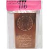 Image 1 : 2012 Liberty 1/2 Pound .999 Fine Copper Bar