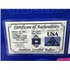Image 2 : US Mint Bullion Box & Two 1 Grain Silver Bars