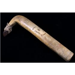 Sioux Buffalo Hide Scrapper w/ Kill Marks 1800's
