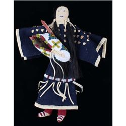 Sioux Mary Standstall Beaded Hide Doll 1950