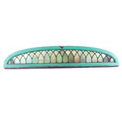 Northern Pacific Pullman Car Stained Glass Transom