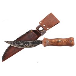 Squaw Cold Roll Knife and Sheath