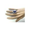 Image 5 : 13.75 CTW Tanzanite 18K White Gold Diamond Ring