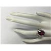 Image 4 : 4.29 CTW Natural Pink Tourmaline And Diamond Ring 18K Solid White Gold