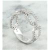 Image 3 : 0.65 CTW Diamond 18K White Gold Ring