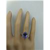 Image 5 : 4.85 CTW Tanzanite 14K Yellow Gold Diamond ring