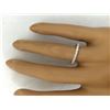 Image 5 : 0.30 CTW Natural Diamond 14K Solid White Gold Ring