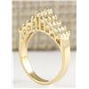 Image 3 : 0.75 CTW Natural Diamond Ring 14k Solid Yellow Gold