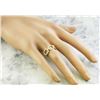 Image 5 : 0.65 CTW Diamond 18K Yellow Gold Ring