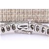 Image 2 : 5.60 CTW Natural Diamond Bracelet In 18K White Gold