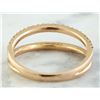 Image 3 : 0.25 CTW 14K Rose Gold Diamond Ring