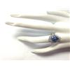 Image 4 : 5.10CTW Natural Tanzanite And Diamond Ring 14K Solid White Gold