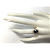 Image 4 : 2.93 CTW Natural Blue Sapphire And Diamond Ring 18K Solid Yellow Gold