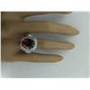 Image 5 : 6.00 CTW Tourmaline 18K White Gold Diamond Ring