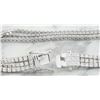 Image 2 : 4.30 CTW Diamond 18K White Gold Braclet