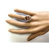 Image 4 : 8.66 CTW Natural Morganite And Diamond Ring In 14k Solid Yellow Gold
