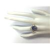 Image 4 : 4.62 CTW Natural Blue Tanzanite And Diamond Ring 18K Solid Yellow Gold