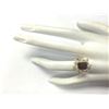 Image 4 : 4.43 CTW Natural Red Tourmaline And Diamond Ring 14K Solid Yellow Gold