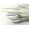 Image 4 : 3.76 CTW Natural Peach Morganite And Diamond Ring In 14K Solid White Gold