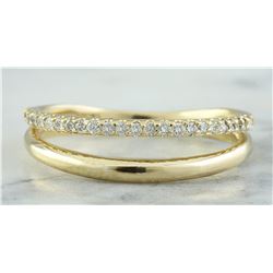 0.25 CTW 14K Yellow Gold Diamond Ring