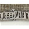 Image 2 : 12 CTW Natural Diamond Bracelet In 14k Solid White Gold
