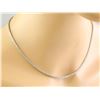 Image 2 : 4.00 CTW 18K White Gold Diamond Necklace