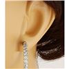 Image 5 : 4.50 CTW Natural Diamond 14K Solid White Gold Earrings
