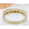 Image 3 : 0.41 CTW Natural Diamond 18K Solid Yellow Gold Ring