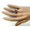 Image 4 : 2.79 CTW Natural Pink Tourmaline And Diamond Ring 18K Solid White Gold
