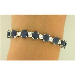 1950's Bracelet with 29.75tcw Ceylon Sapphires #934359