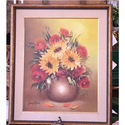 Sonia Gil Torres Sunflowers in Vase original #934367