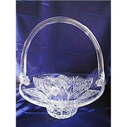 Basket Glass Large Waterford  #934426