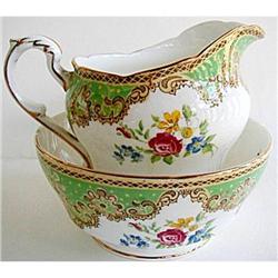 Paragon Honiton China Sugar and Creamer #934430