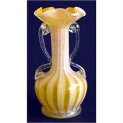 Venetian Art Glass Hand Blown Centerpiece Vase #934488