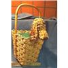 PURSE BASKETWEAVE DOG STYLE ITALIAN #934710