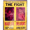 Image 1 : Leroy Neiman Autog'd Fight Poster Hearns/Hagler #952497