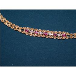 Ruby & Diamond Bracelet #952572