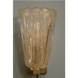Pair of Murano Glass Sconces #952593