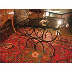 Set of French Wrought Iron Nesting Tables #952596