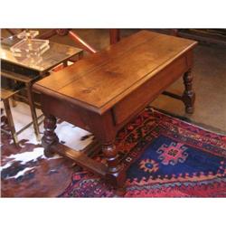 18th Century French Solid Oak Coffee Table #952616