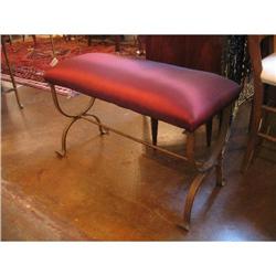 Spanish Forged Iron Bench #952632