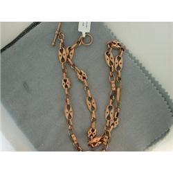 Victorian Handmade 24" 9k Rose Chain #952716