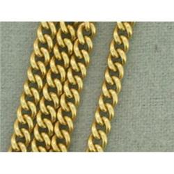 Vintage Handmade 15k YG Necklace Chain #952719