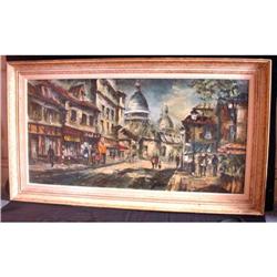 Albert Andre Montmarte Place du Tertre Original #952729