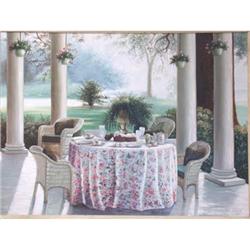 Terrace Scene by Eyer T. Crowe #952748