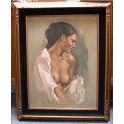 Indonesia Revisited by Leo Jansen Original Oil  #952749