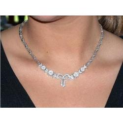 Diamond Necklace 18k White Gold 2.00tcw #952782