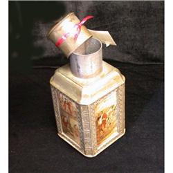 1820's Chinese Pewter Tea Caddy Red Book Story #952836