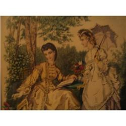 print by La Mode Illustree magazine #952873